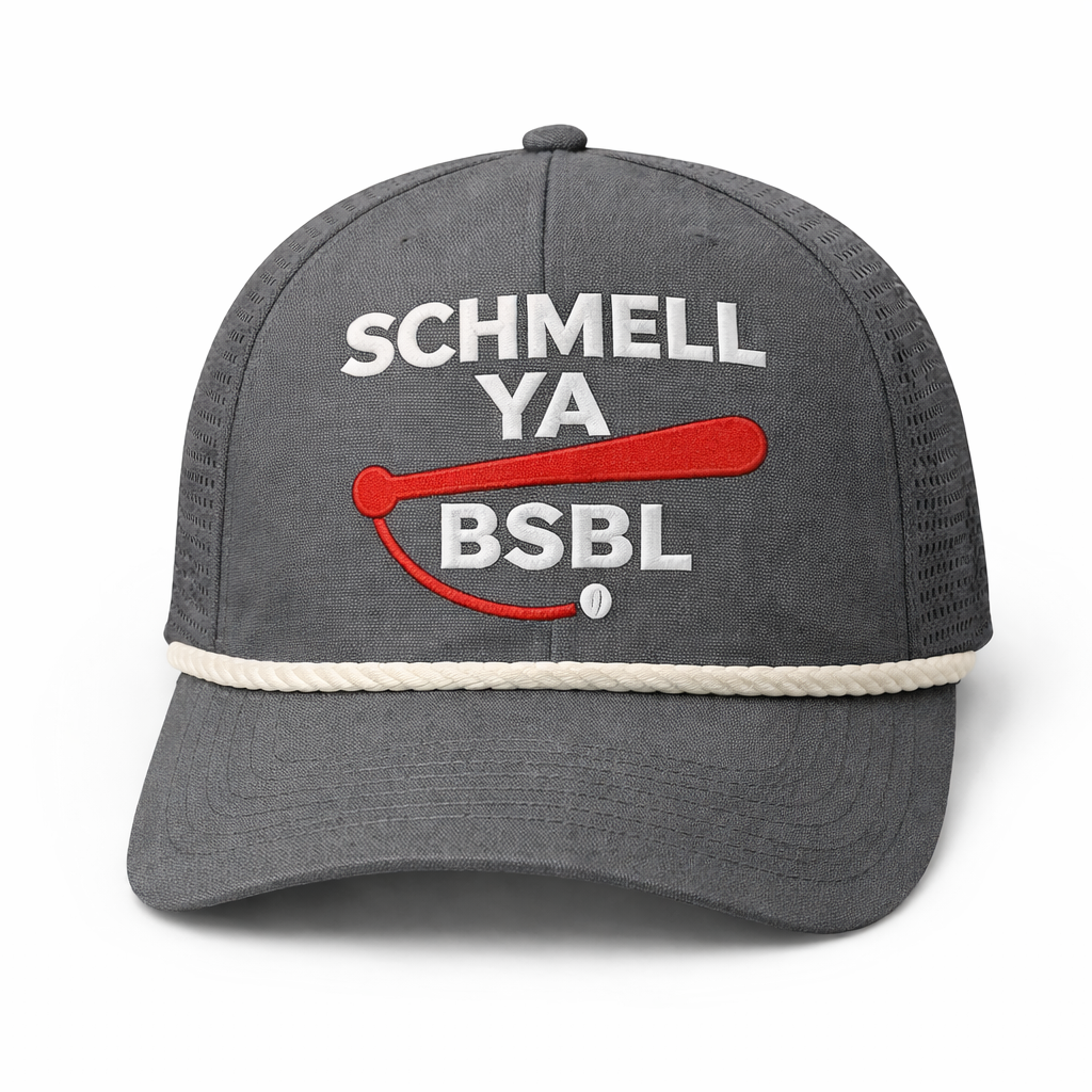 The Steel — Grey/Cream Rope Hat