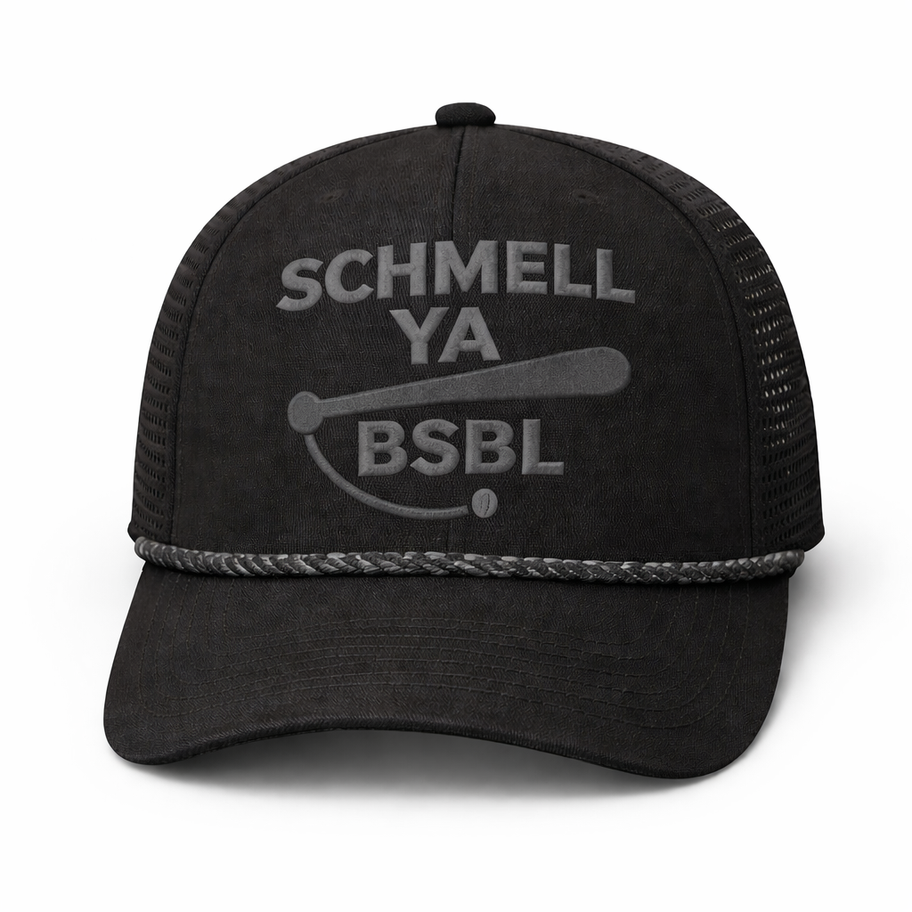 The Midnight — Black/Black-Silver Rope Hat