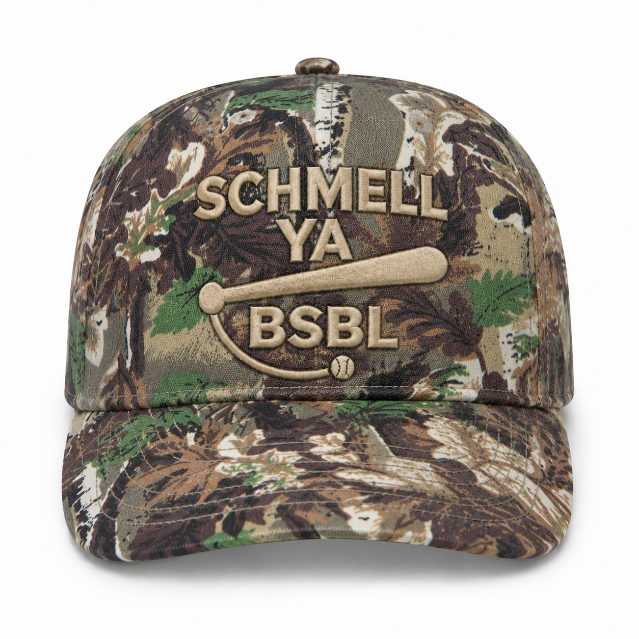 The Timber — Woodland Camo Hat